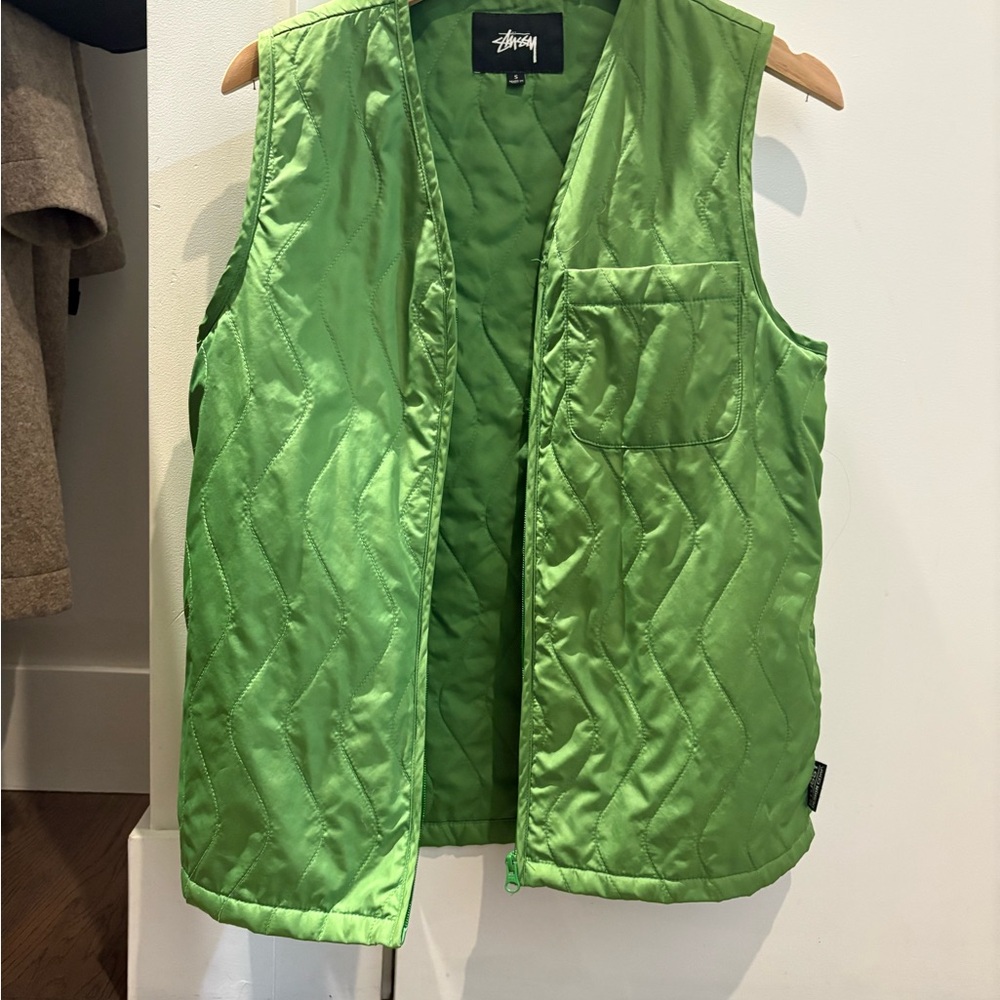 Stussy Green Vest
